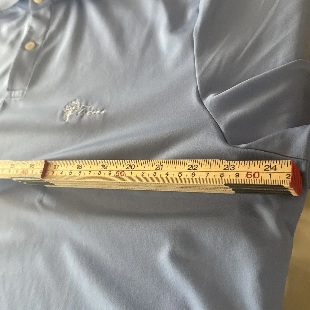 Ralph Lauren Polo Golf Toscana Logo Periwinkle‎ Sz L Men's Shirt